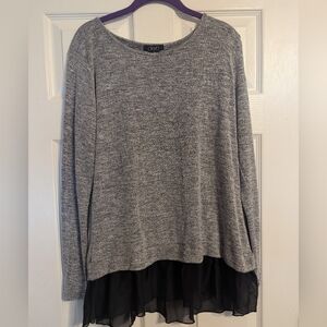 Deb Heathered Top EUC